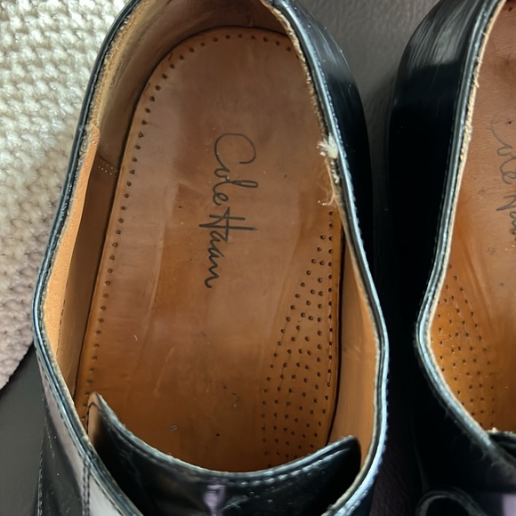 Cole Haan Leather Calhoun Split Toe Five Lace Men Shoes Size 12 - Picture 3 of 11